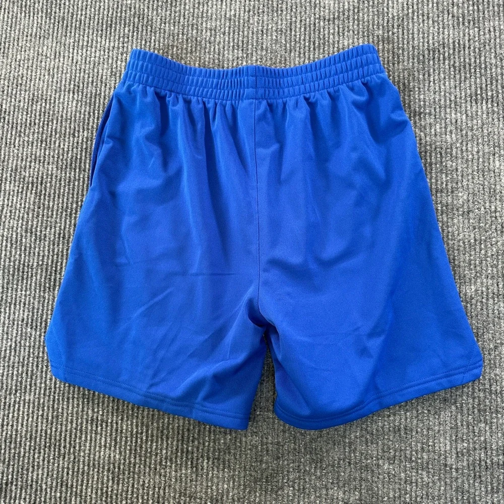 Adidas Sereno Boys Athletic Shorts Size Youth XL 18/20 Blue Polyester Pockets